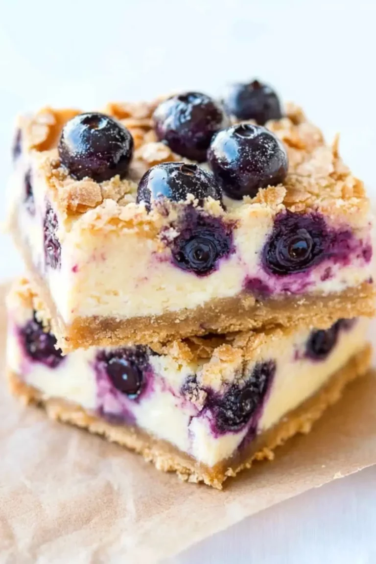 Blueberry Cheesecake Bars