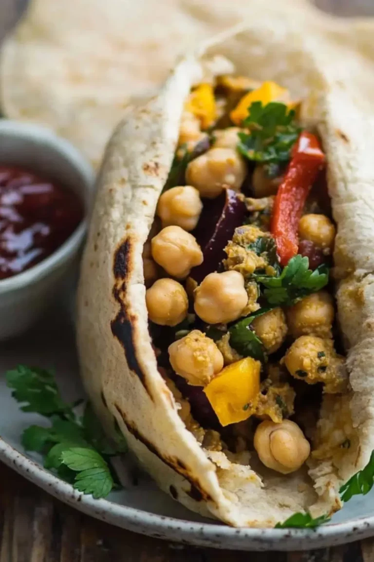 Chickpea Shawarma Pita
