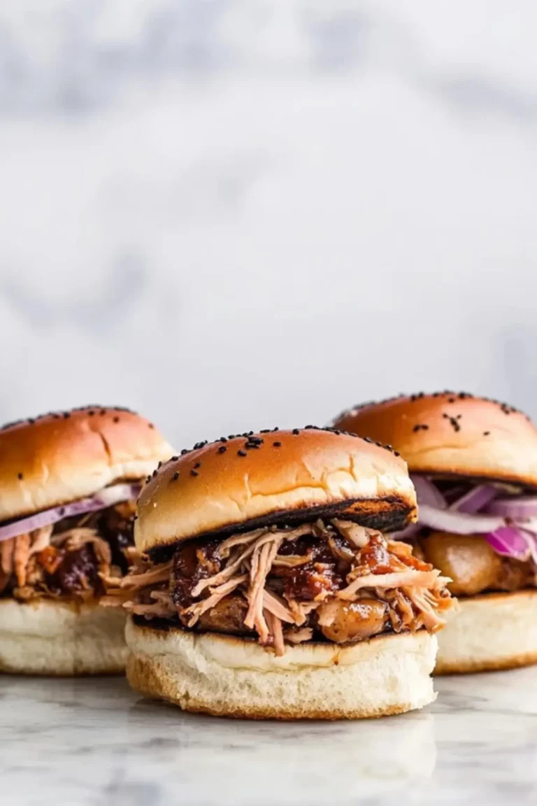 Easy Pulled Pork Sliders