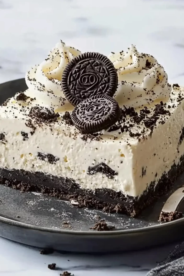 No-Bake Oreo Cheesecake
