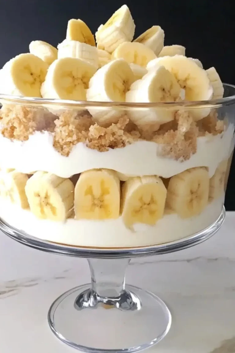 Easy Banana Pudding Trifle