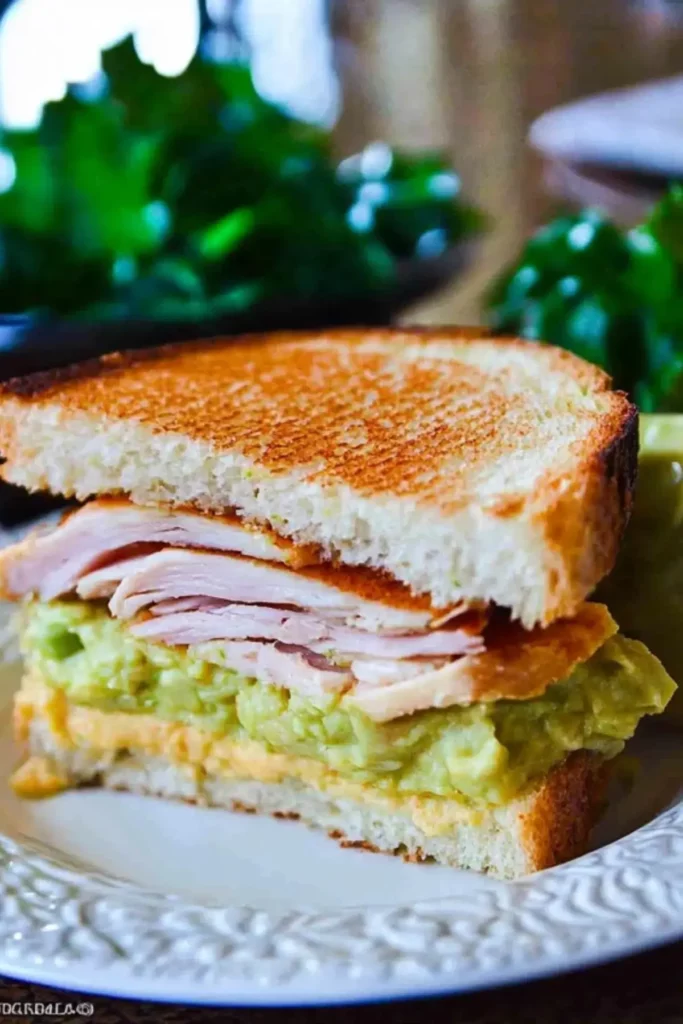 Turkey Avocado Club Sandwich